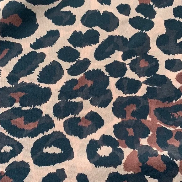 SHOW ME YOUR MUMU Leopard Sheer Soaree Tunic O/S - Picture 9 of 10